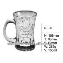 KP-26 glass beer mug,150ml beer glass mug